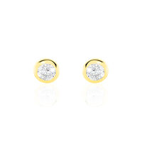 Damen Ohrstecker Gold 375 Zirkonia Darina Zarge 
