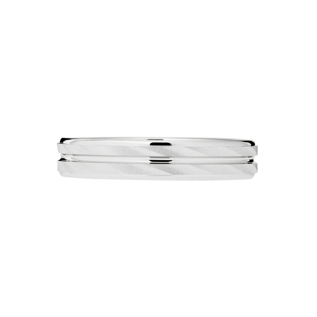 Alliance Shalena Ruban Plat Or Blanc - Spannringe Unisex | OROVIVO