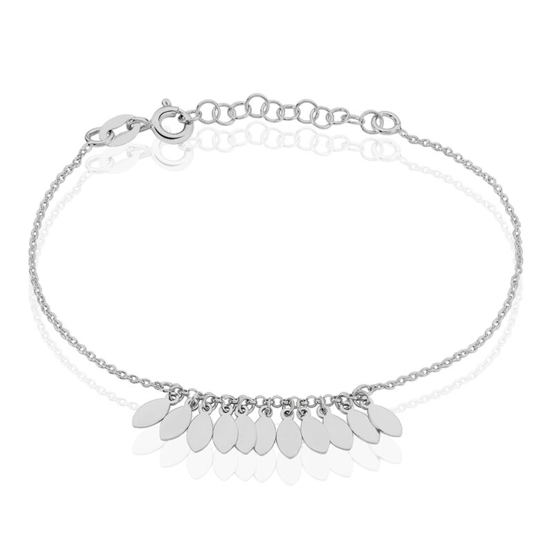 Bracelet Argent Rhodie Polyna - Spannringe Damen | OROVIVO