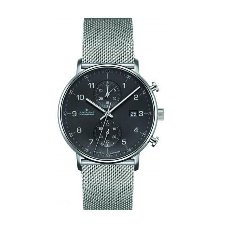 Junghans Herrenuhr Form C 041/4877.44 Quarz - Armbanduhren Herren | OROVIVO