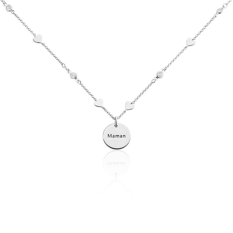 Collier Nueva Argent Weiss Oxyde De Zirconium - Spannringe Damen | OROVIVO