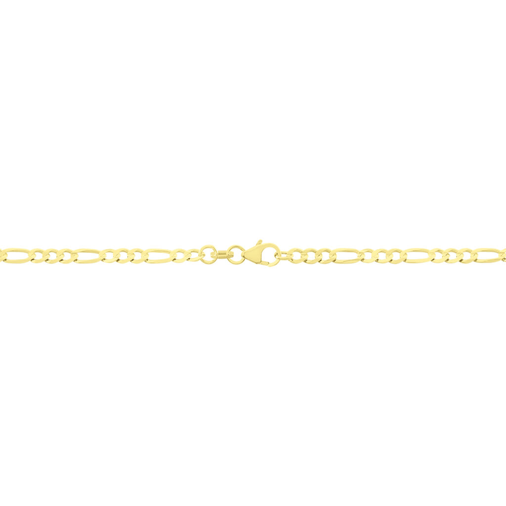 Unisex Figarokette Gold 375  - Halsketten Unisex | OROVIVO