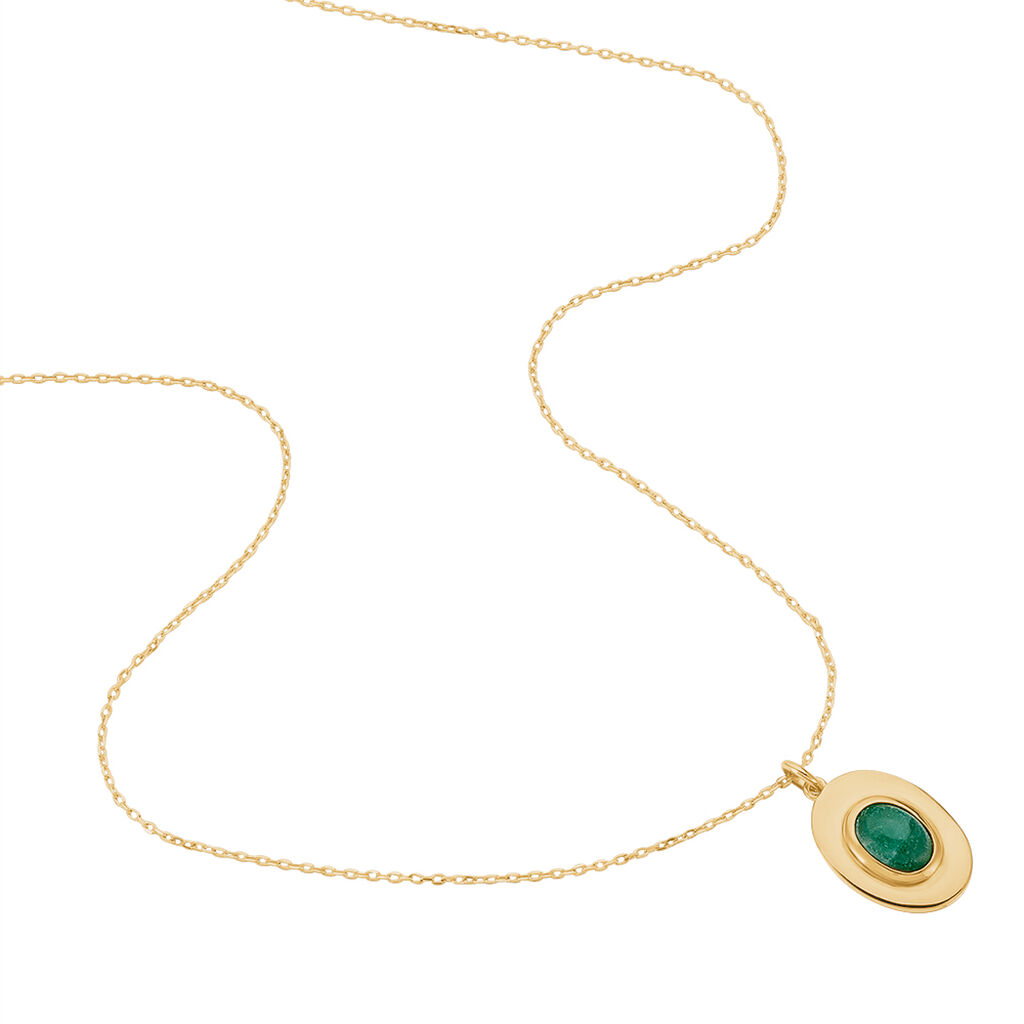 Collier Plaque Or Caterin Cercle Aventur - Spannringe Damen | OROVIVO