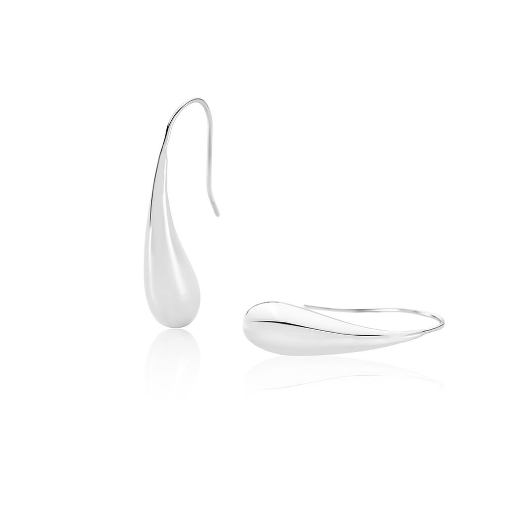 ELANI Damen Ohrringe Lang Silber 925 Tropfen