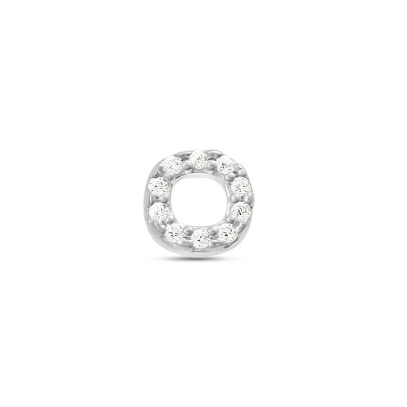 Mono Orecchino Lobo Silver Moments Argento Rodiato Cubic Zirconia - Spannringe Damen | OROVIVO