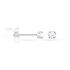 Damen Ohrstecker Weißgold 375 Zirkonia 3mm - Ohrstecker Damen | OROVIVO