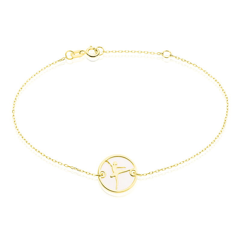 Bracelet Cyprine Or Jaune Ballerine - Spannringe Damen | OROVIVO