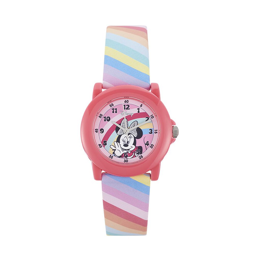 Kinderuhr Disney Minnie Mouse Rainbow Quarz - Armbanduhren Kinder | OROVIVO