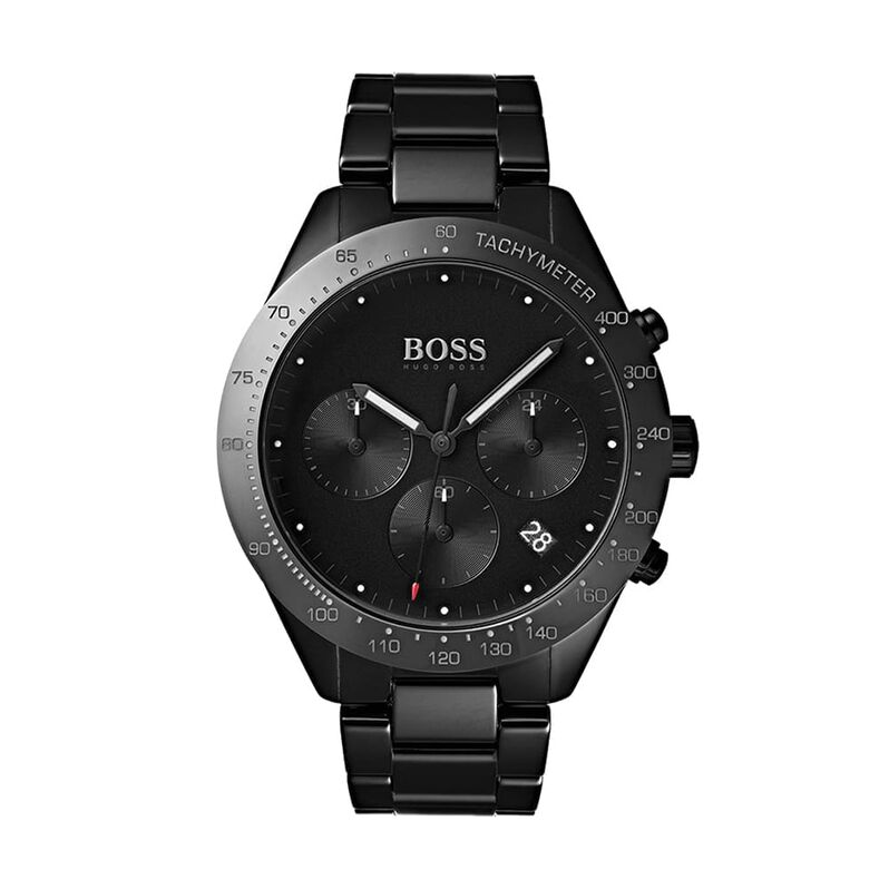 Orologio Cronografo Uomo Boss Talent quadrante nero 1513581 - Spannringe Herren | OROVIVO