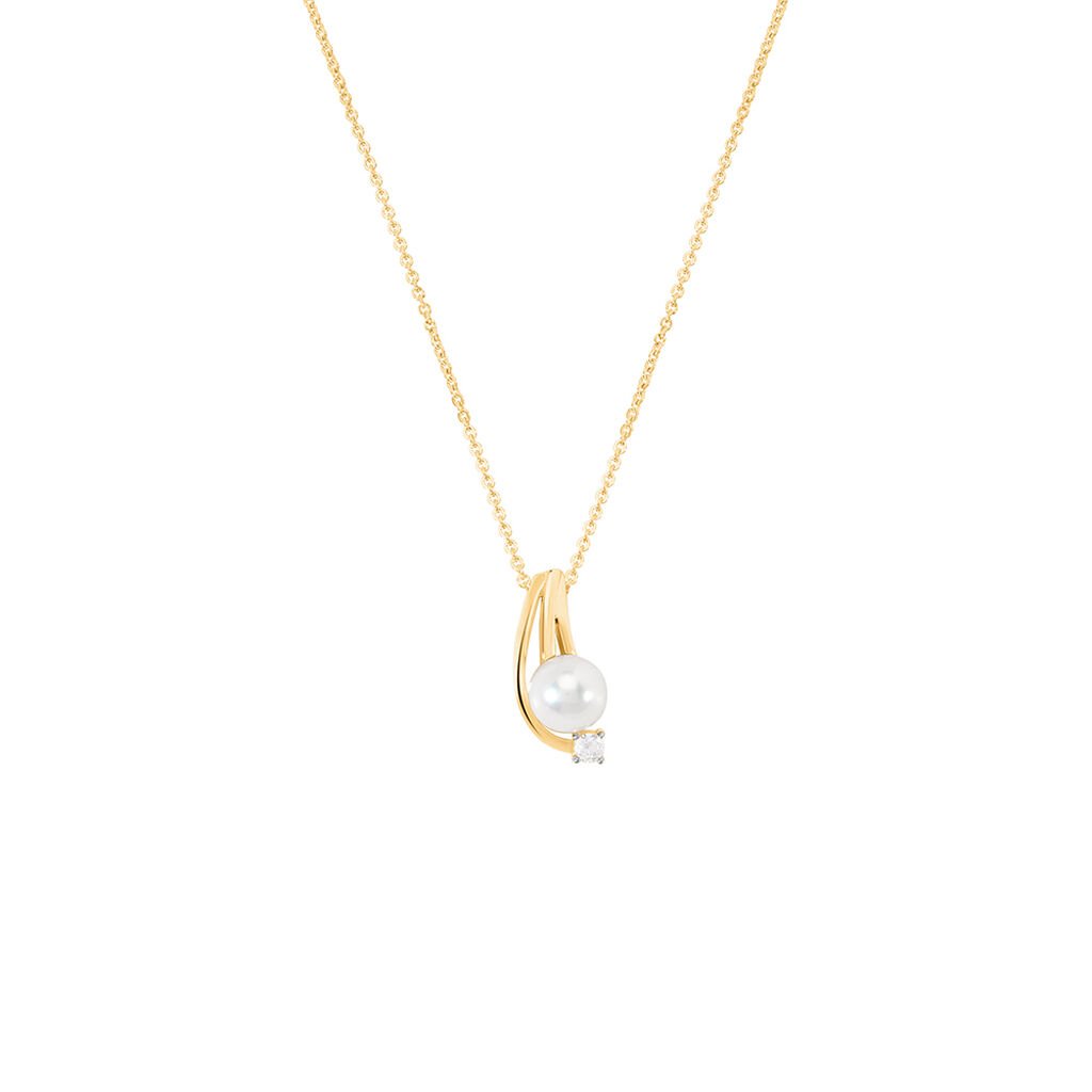 Damen Collier Gold 375 Annabelle 4,5cm -  Damen | OROVIVO
