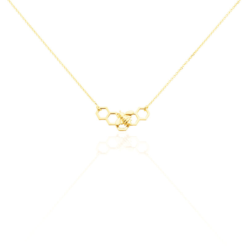 Collier Or Jaune Erosine Abeille - Spannringe Damen | OROVIVO