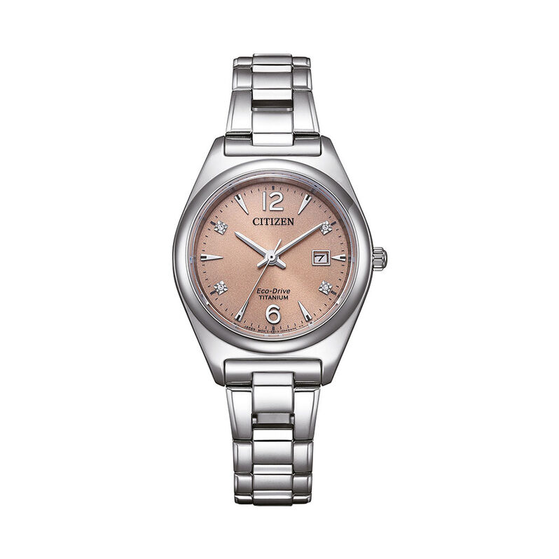 Montre Citizen Ladies Super Titanium Diamant Pêche - Spannringe Damen | OROVIVO