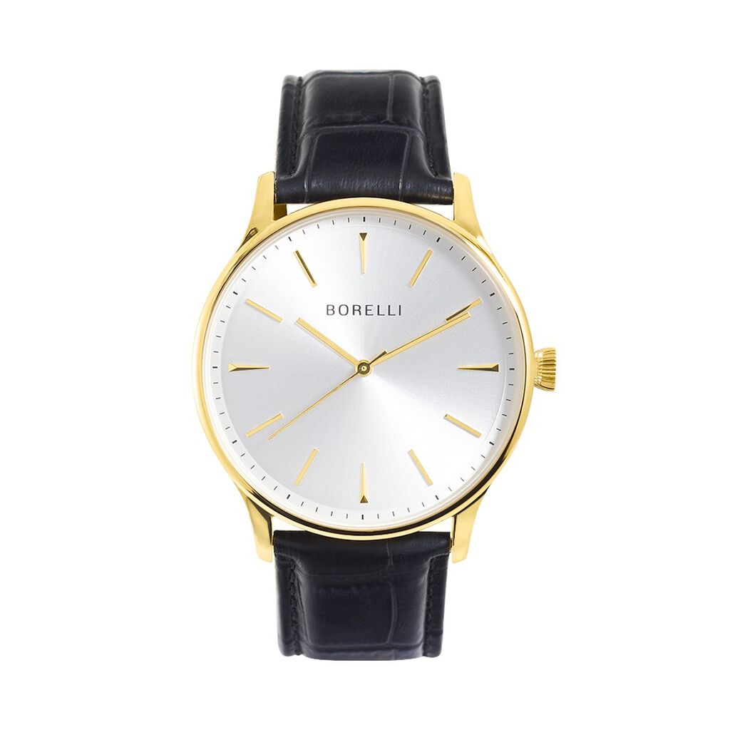 BORELLI Herrenuhr Borelli Peking P101041-A1 Quarz, Uhr ohne Stein