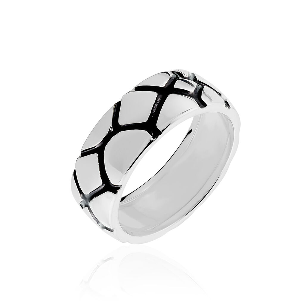 HENRIK Herren Ring Silber 925 B 8 mm, Ring ohne Stein