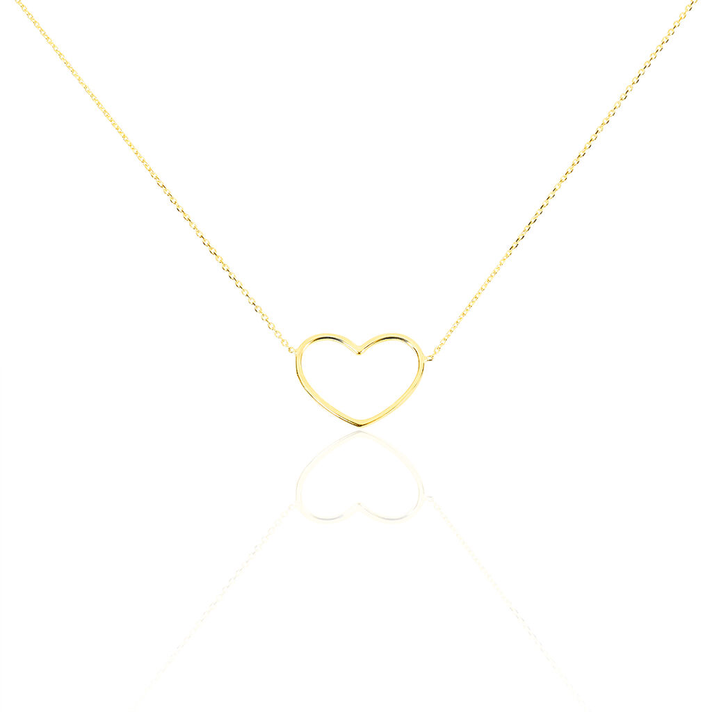 Halskette Gold 375 Herz - Halsketten Familie | OROVIVO