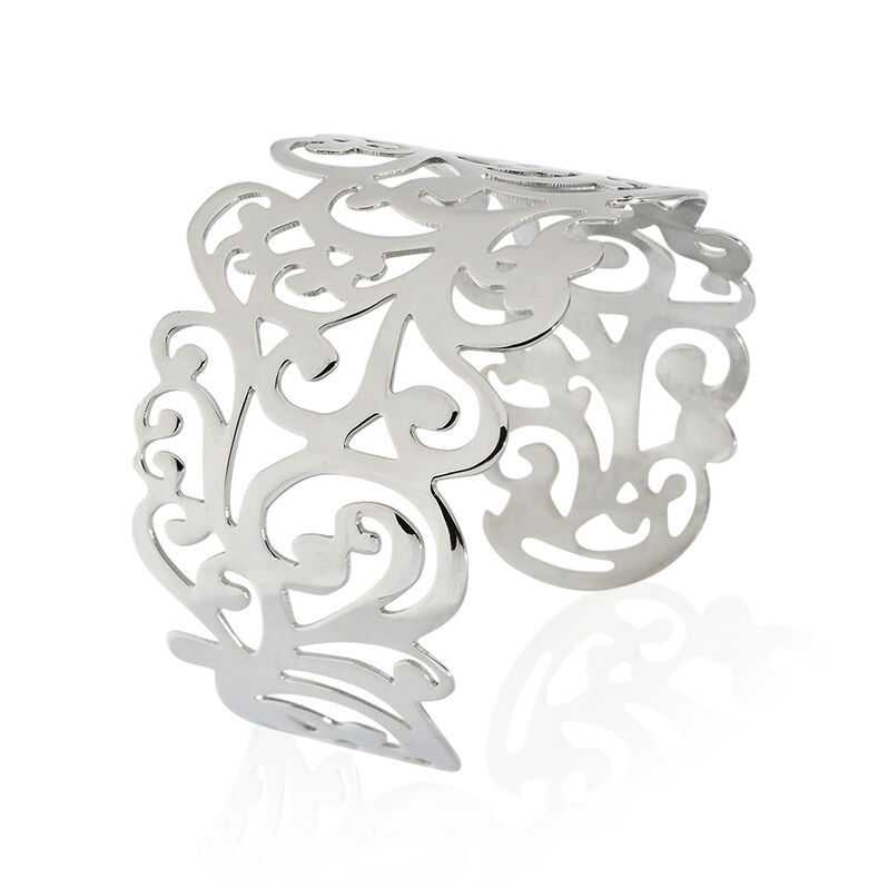 Bracelet Manchette Acier  - Spannringe Damen | OROVIVO
