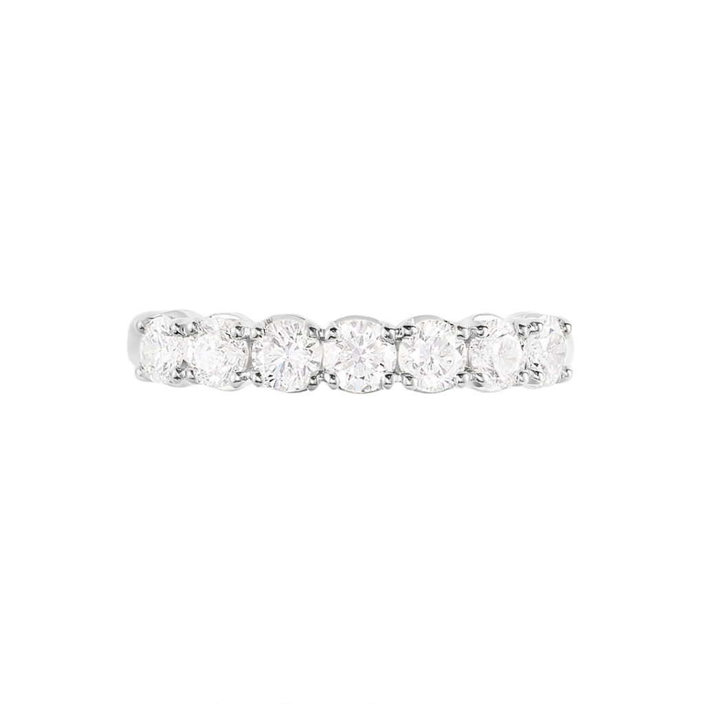 Alliance Hera Or Blanc Diamant - Spannringe Damen | OROVIVO