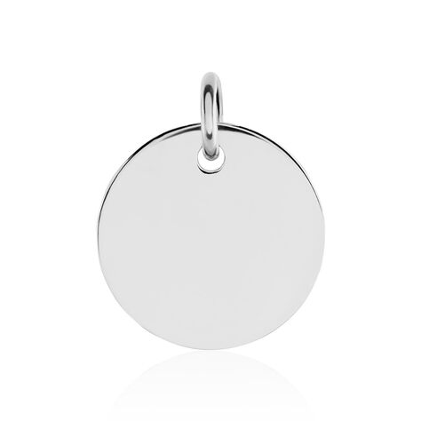 Kettenanhänger mit Gravur Silber 925 Kreis mittel Liv-Anna  - Anhänger mit Gravur Unisex | OROVIVO