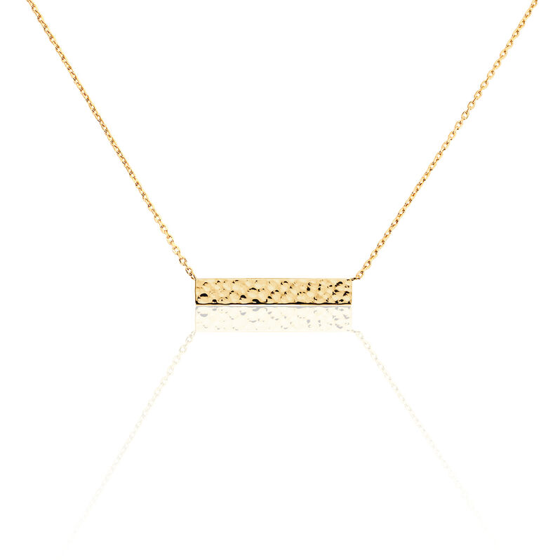 Collier Ariana Plaque Or Jaune - Spannringe Damen | OROVIVO
