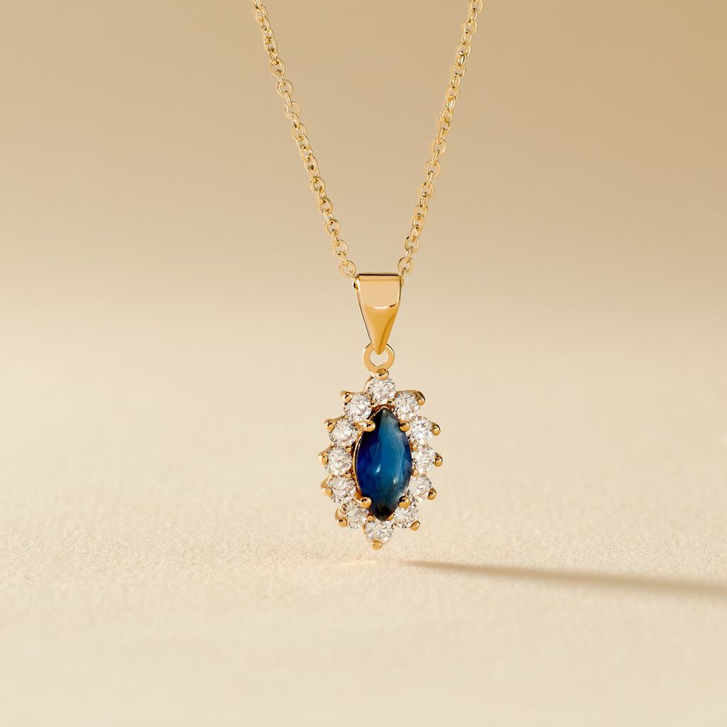 Collier Plaque Or Lisea Entourage Marguerite - Spannringe Damen | OROVIVO