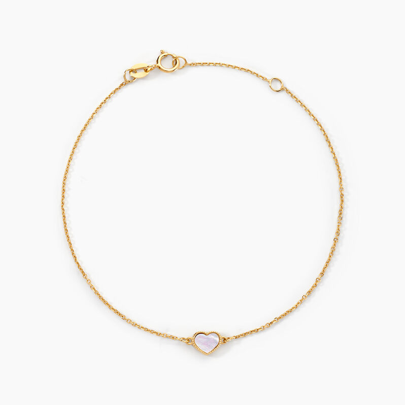 Bracelet Dulcibella Or Jaune Nacre - Spannringe Damen | OROVIVO