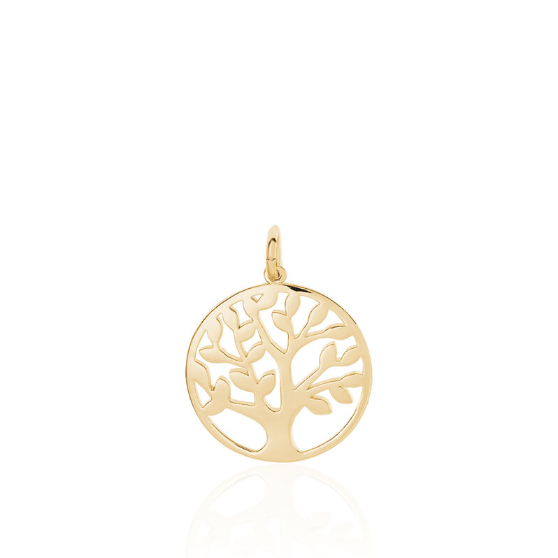 Pendentif Plaque Or Jaune Laora - Spannringe Damen | OROVIVO