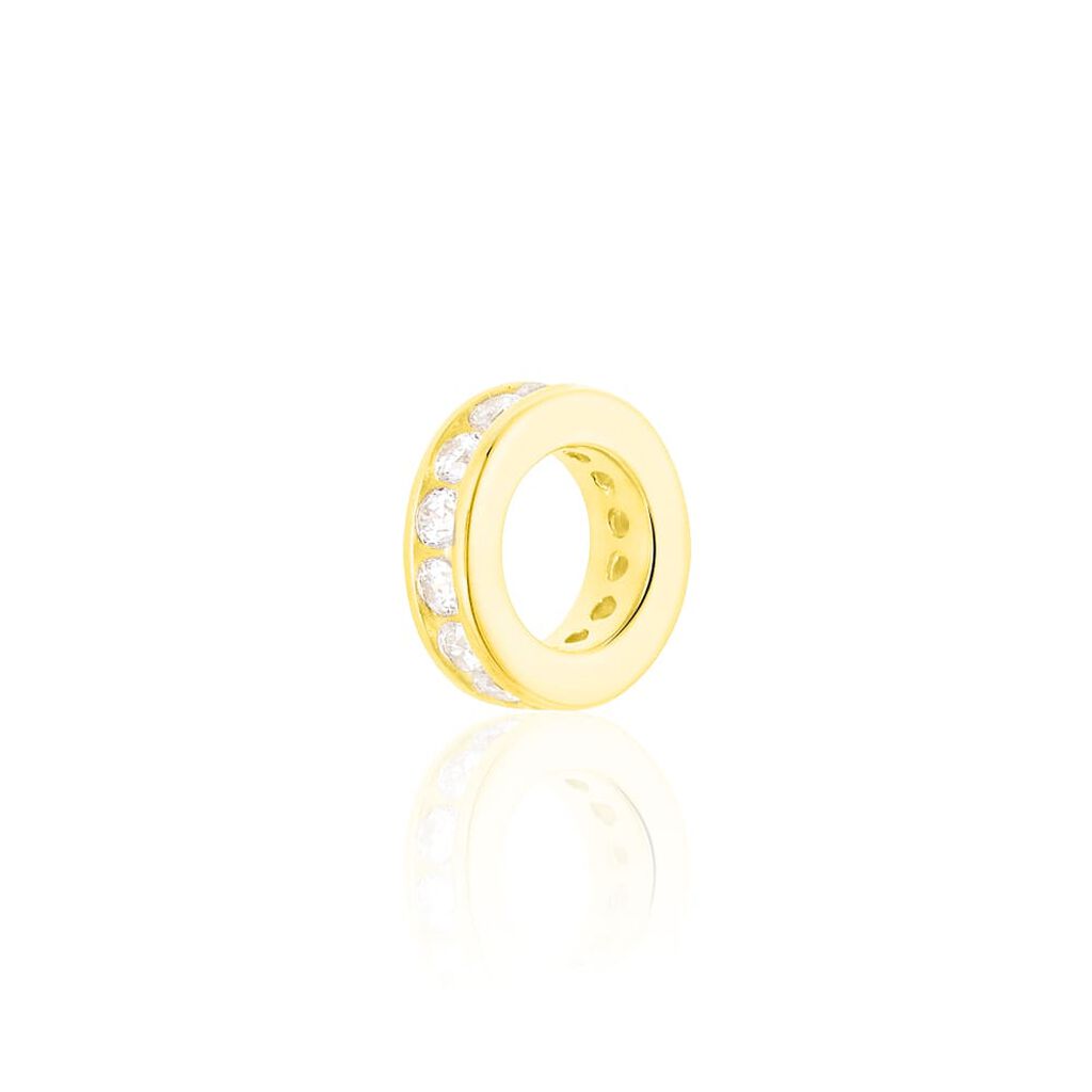 TAUFRING Damen Anh&auml;nger Gold 333 (8 Karat) Zirkonia Wei&szlig;