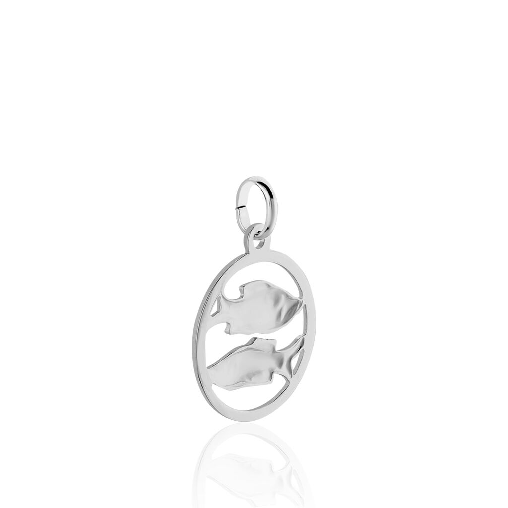 Herrenanhänger Silber 925 Sternzeichen Fisch - Schmuckanhänger Unisex | OROVIVO