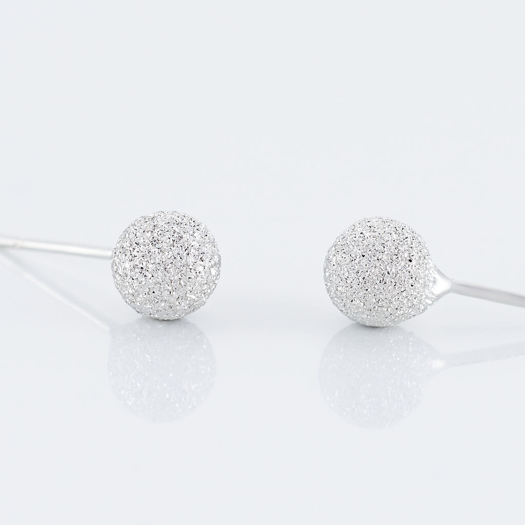 Damen Ohrstecker Silber 925 Kugel 6mm - Ohrstecker Damen | OROVIVO