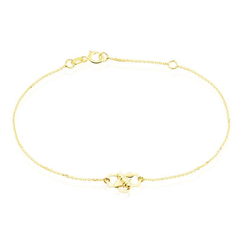Bracelet Or Jaune Erosine Abeille - Spannringe Damen | OROVIVO