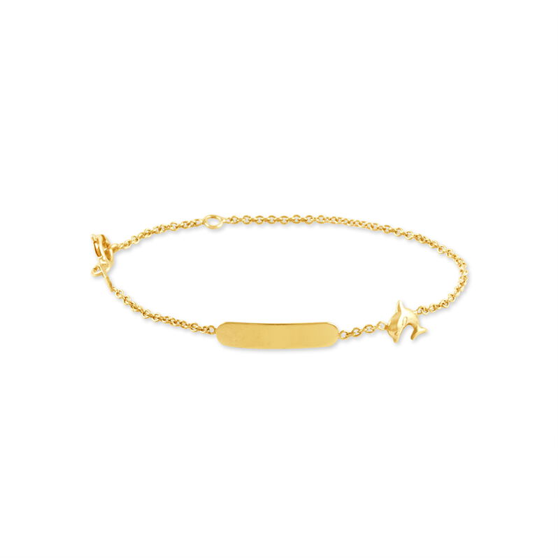 Bracelet Identité Kaithleen Or Jaune - Spannringe Kinder | OROVIVO