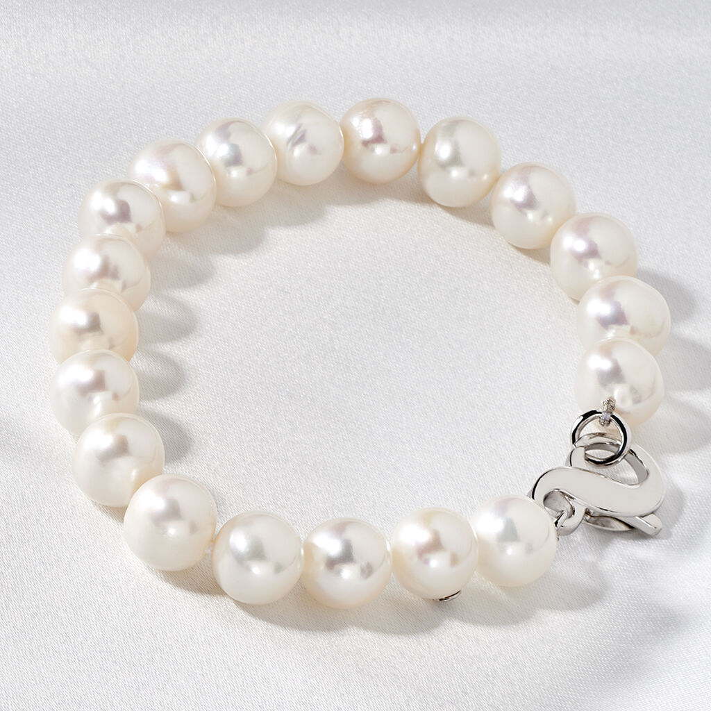 Damen Perlenarmband Silber 925 Zuchtperle - Armbänder Damen | OROVIVO