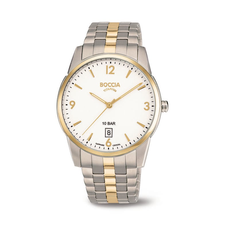 Boccia Herrenuhr Titanium 3632-02 Quarz - Armbanduhren Herren | OROVIVO