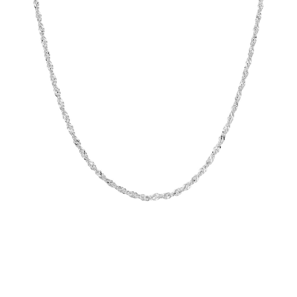 SINGAPUR Damen Kette Silber 925 B 1,87 mm - Halsketten Damen | OROVIVO