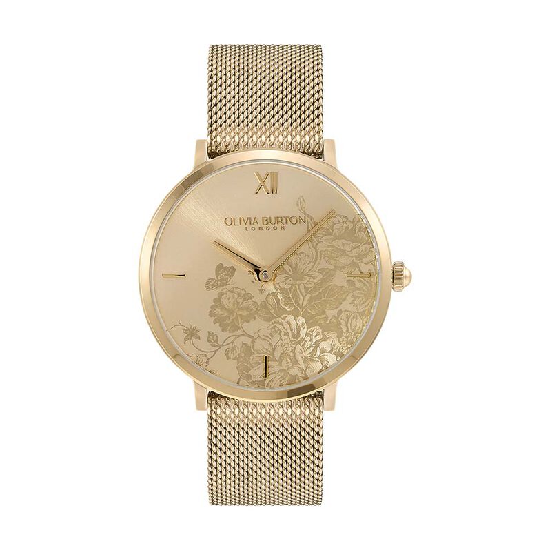 Montre Olivia Burton Floral Blooms Doré - Spannringe Damen | OROVIVO