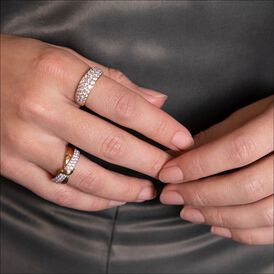 Damenring Gold 375 Zirkonia - Ringe mit Stein Damen | OROVIVO