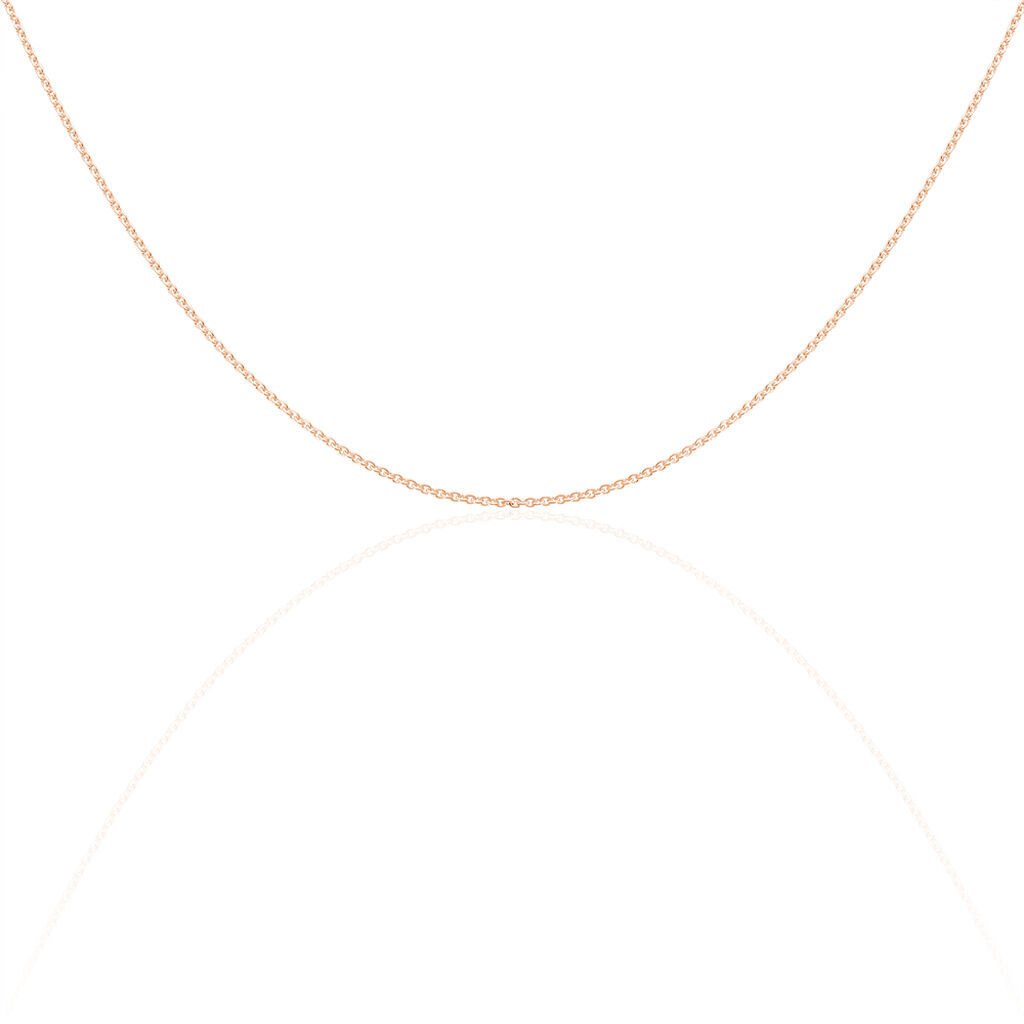 Damen Ankerkette Silber 925 Rosé Vergoldet  - Halsketten Damen | OROVIVO