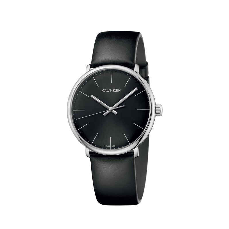 Orologio Uomo Calvin Klein High Noon quadrante nero K8M211C1-RE21 - Spannringe Herren | OROVIVO