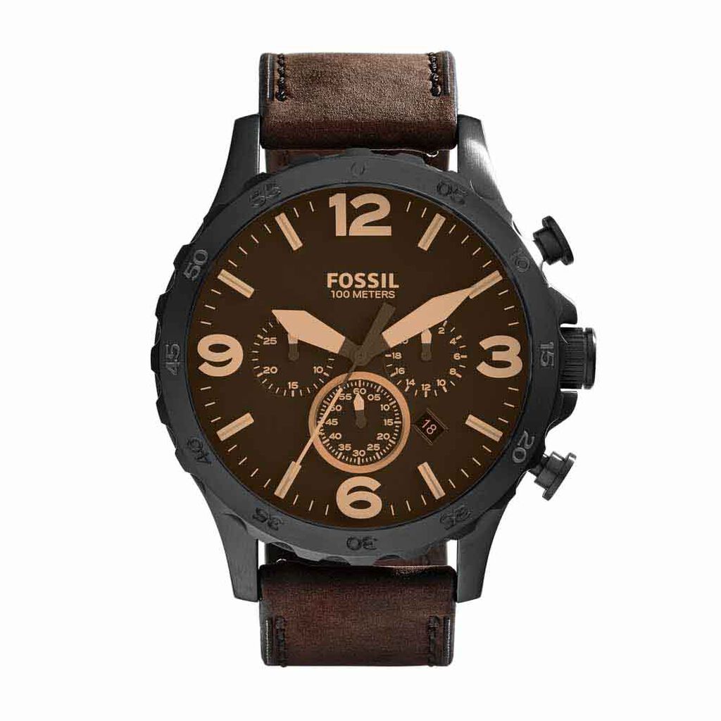 Fossil Herrenuhr Nate Chronograph JR1487 Quarz - 70580012844R00 