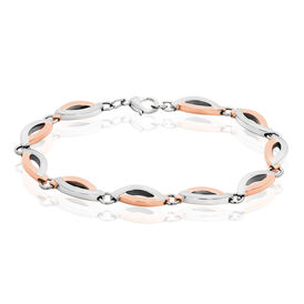 Boccia Damenarmband Titan Vergoldet Bicolor - Armketten Damen | OROVIVO