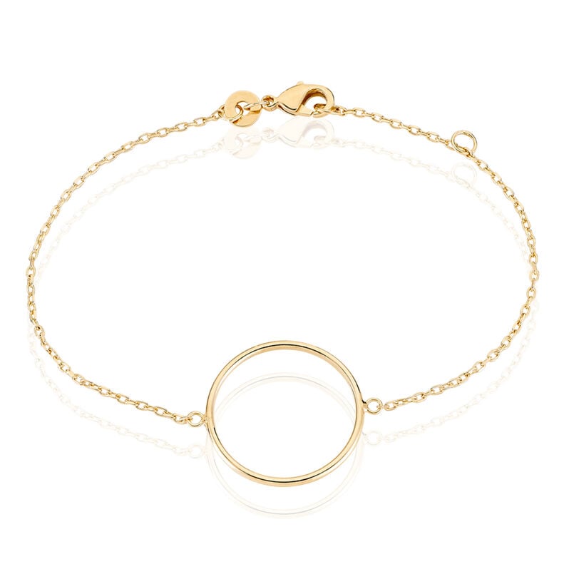 Bracelet  Plaque Or Jaune - Spannringe Damen | OROVIVO