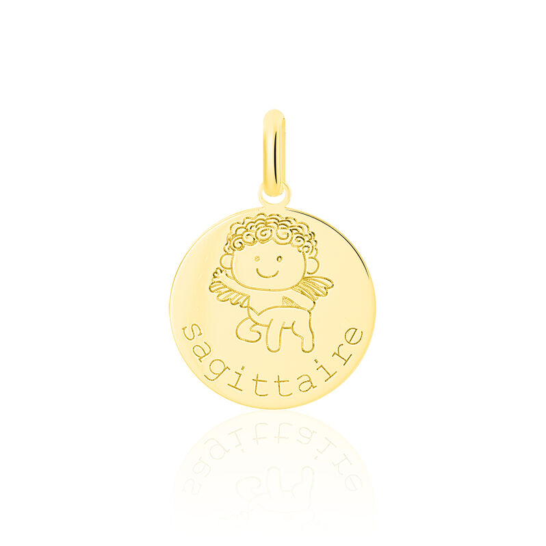 Pendentif Or Jaune Zodiaque Sagittaire - Spannringe Kinder | OROVIVO