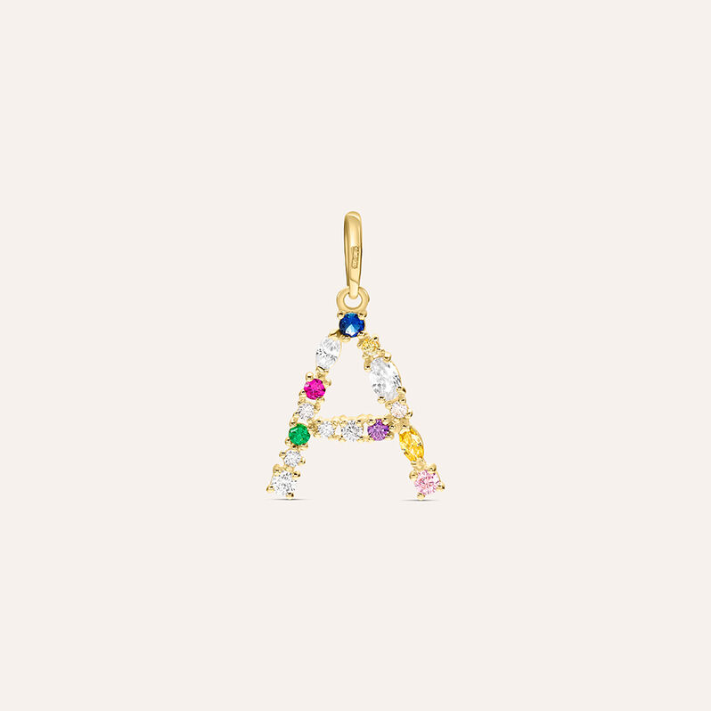 Pendente Claire Oro Giallo Cubic Zirconia - Spannringe Damen | OROVIVO