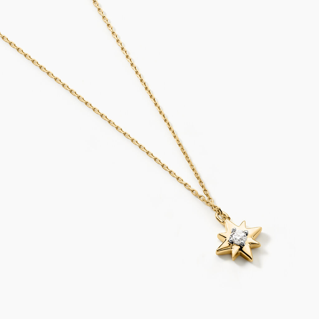 Collier Or Jaune Astralia - Spannringe Damen | OROVIVO