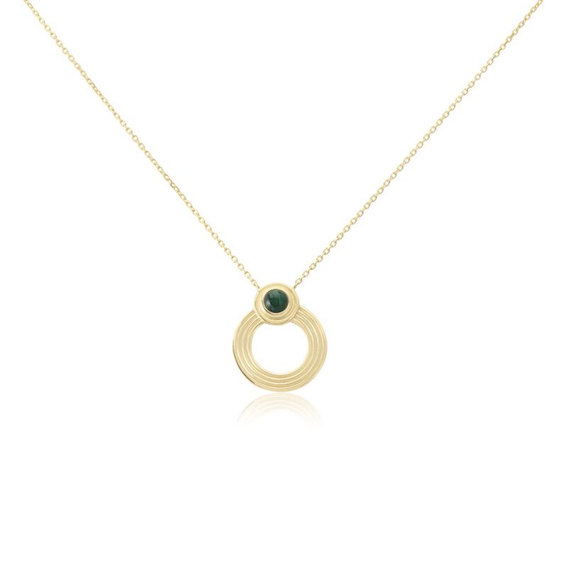 Damen Halskette Messing Gold 750 plattiert  - Halsketten Damen | OROVIVO