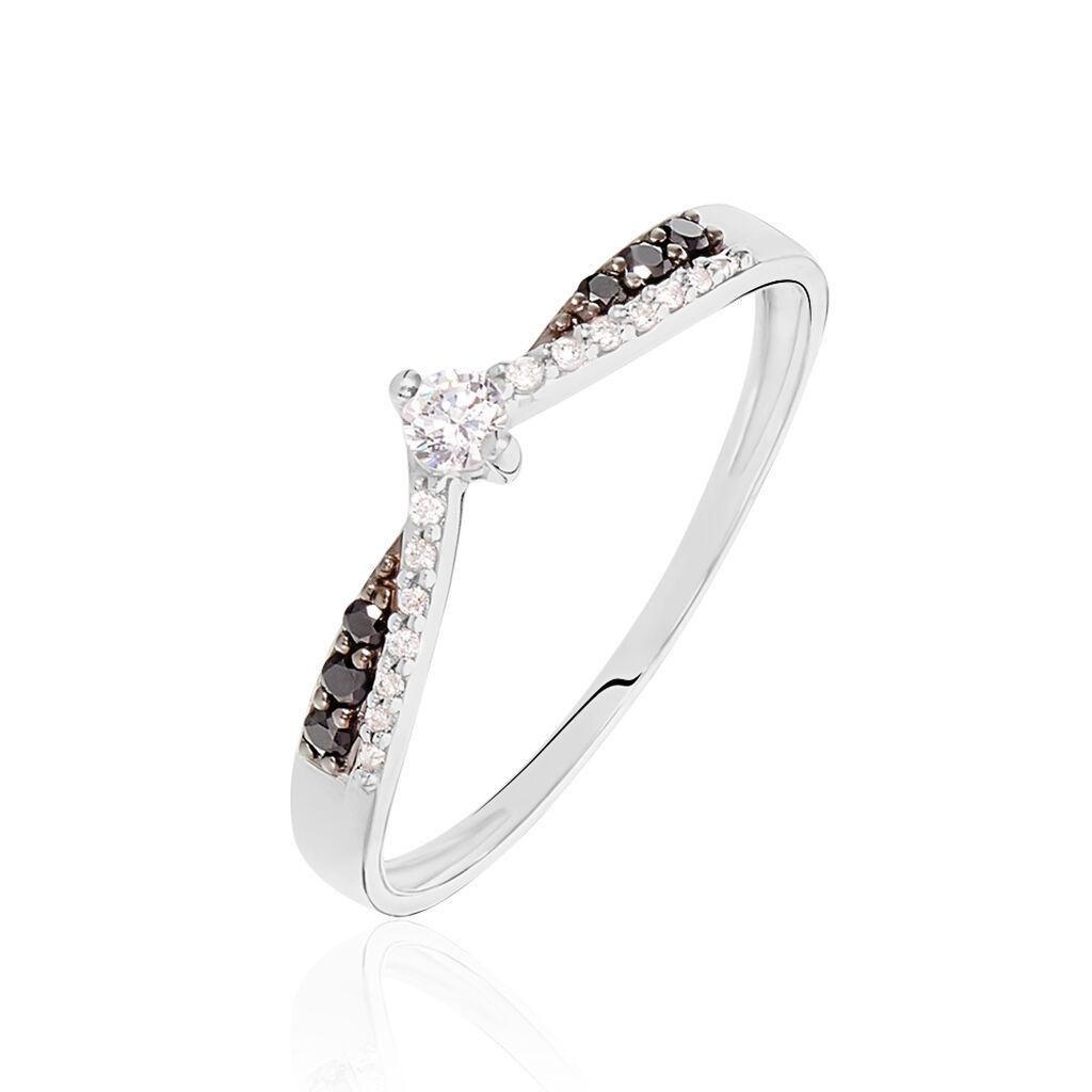 Bague Or Weiss Siriana Diamants - Spannringe Damen | OROVIVO