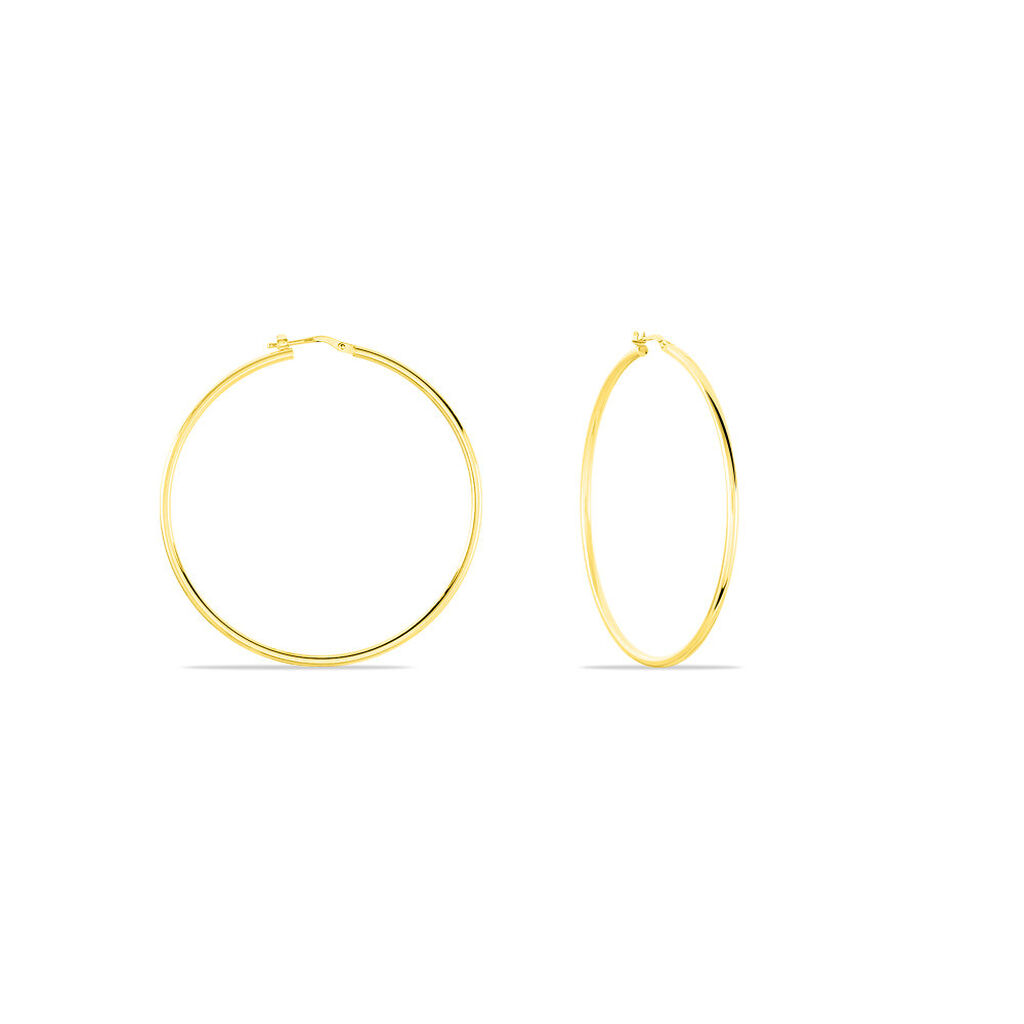 Damen Creolen Gold 375 - Creolen Damen | OROVIVO