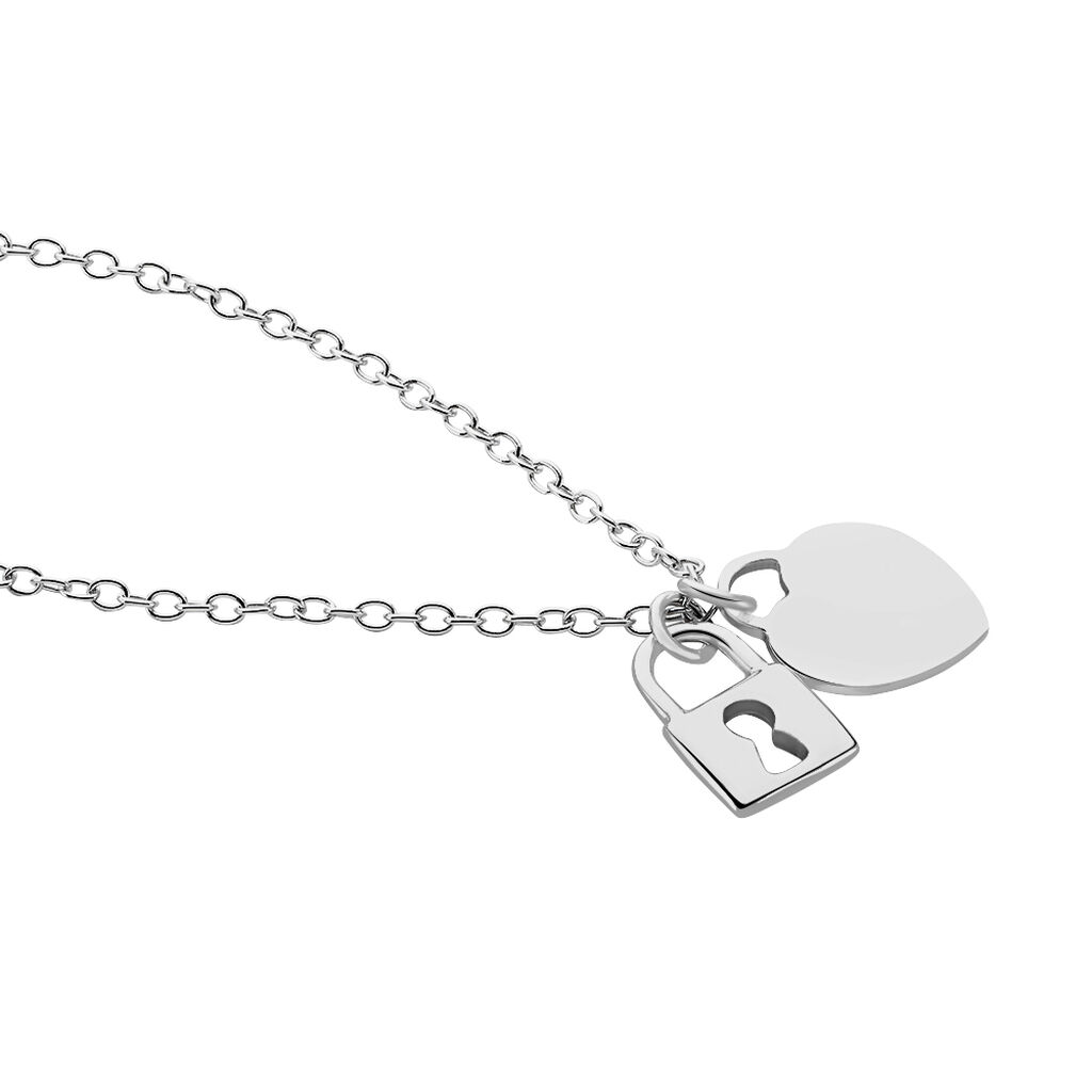 BITKA Damen Collier Silber 925 Schloss