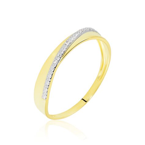 Damenring Gold 375 Diamanten 0,009ct Timira - Eheringe mit Stein Damen | OROVIVO