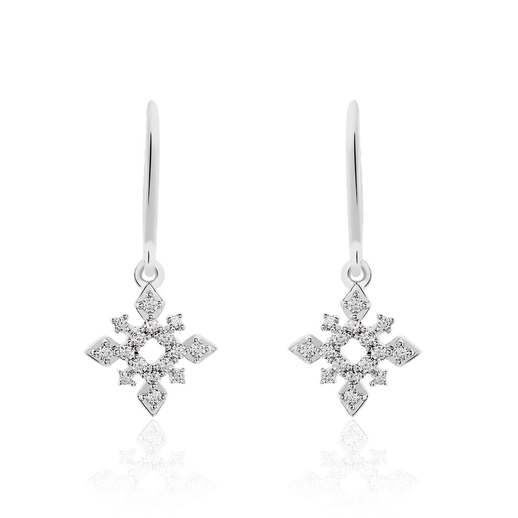 Boucles D'oreilles Or Weiss Anea - Spannringe Damen | OROVIVO